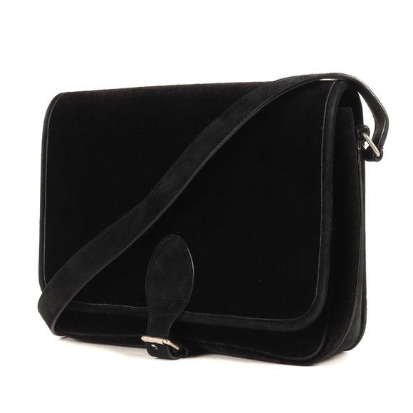 Saint Laurent Black Velvet shoulder - Picture 1 of 4